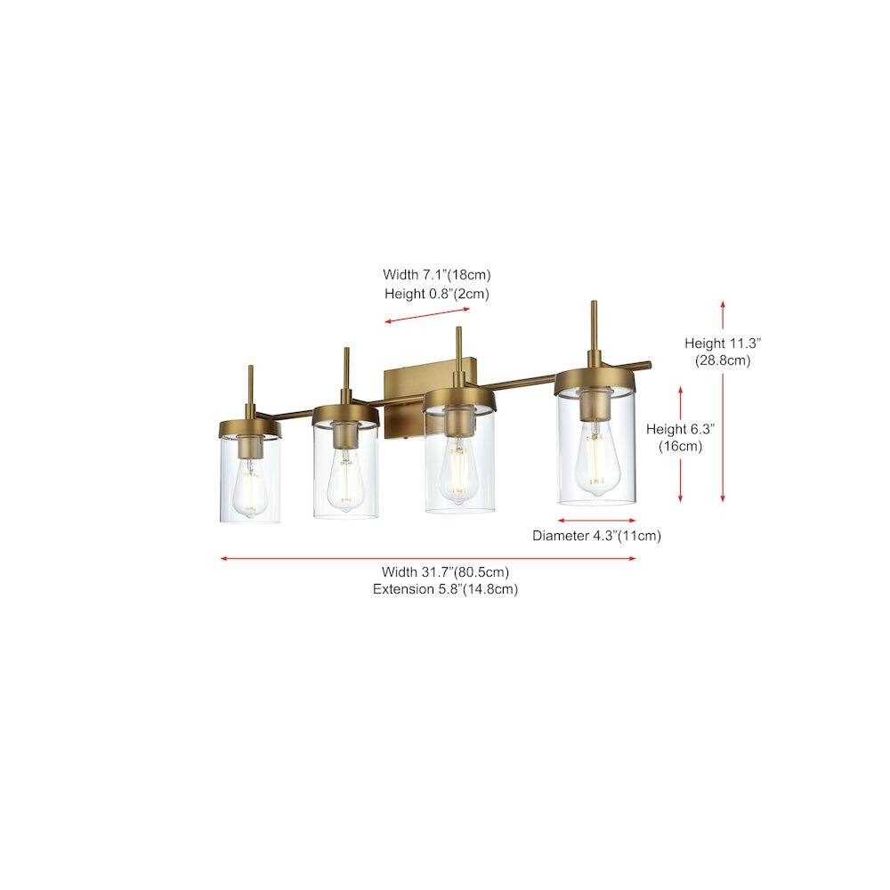 Width 7.1" (18cm)  
Height 0.8" (2cm)  
Height 11.3" (28.8cm)  
Height 6.3" (16cm)  
Diameter 4.3" (11cm)  
Width 31.7" (80.5cm)  
Extension 5.8" (14.8cm)