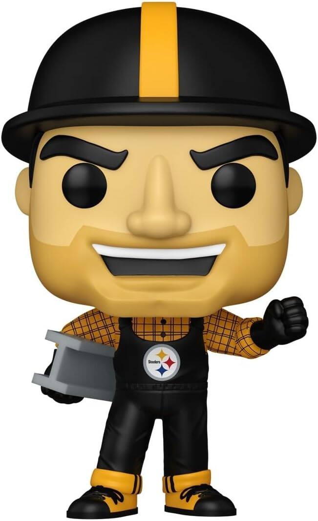 Alt View 1. Funko - Funko Pop! Football: Steelers - Steely McBeam Vinyl Figure #346.