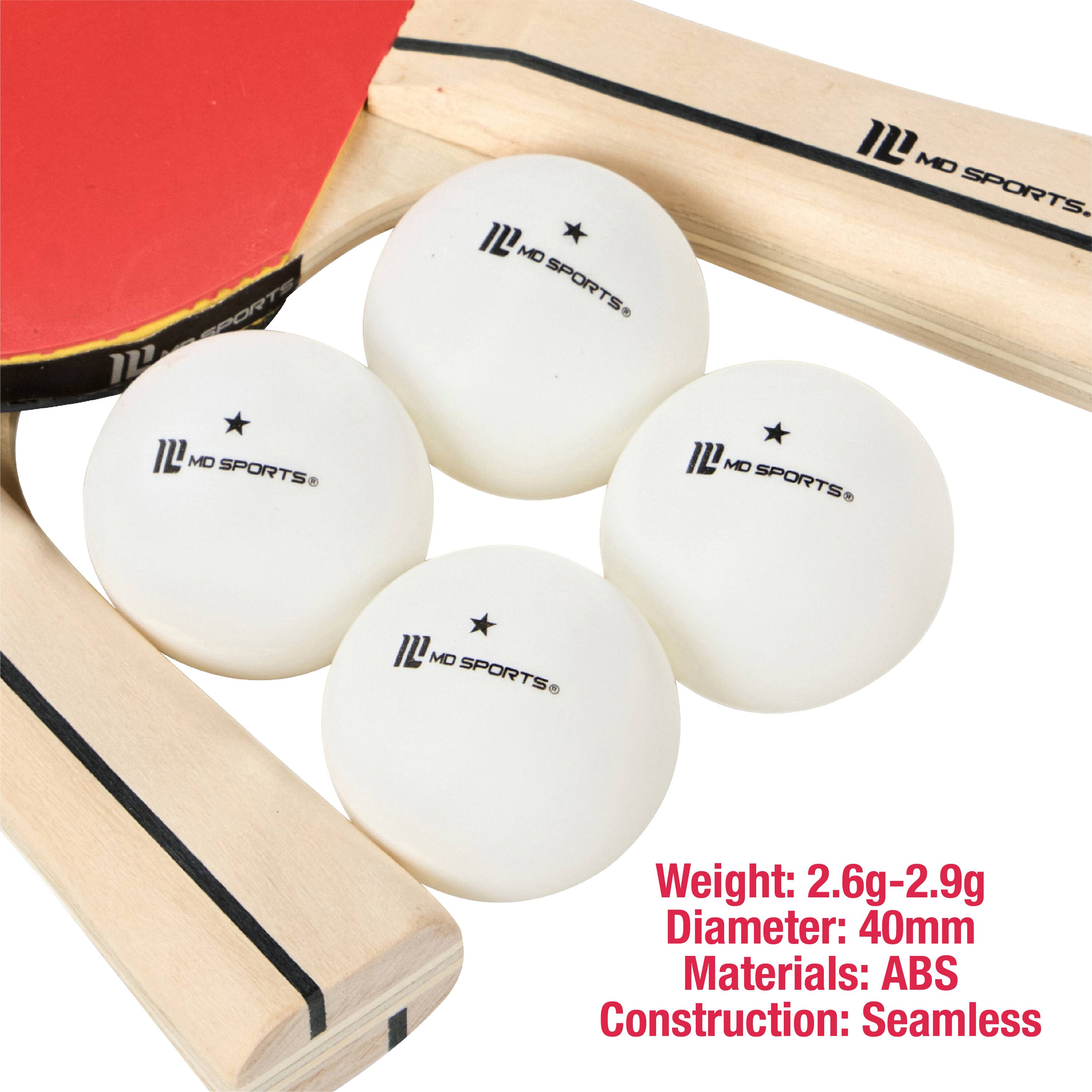 IL MD SPORTS  
Weight: 2.6g-2.9g  
Diameter: 40mm  
Materials: ABS  
Construction: Seamless