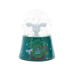 Silver Buffalo - National Lampoon's Christmas Vacation Marty 3-Inch Mini Light-Up Snow Globe - Green