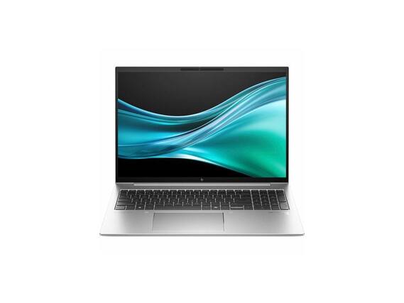 Front. HP - HP EliteBook 860 G11 16" - Intel Core Ultra 5 125U - vPro - 16GB - 512GB SSD - Win 11 Pro - Wi-Fi 6E A46RWUT#ABA - Silver.