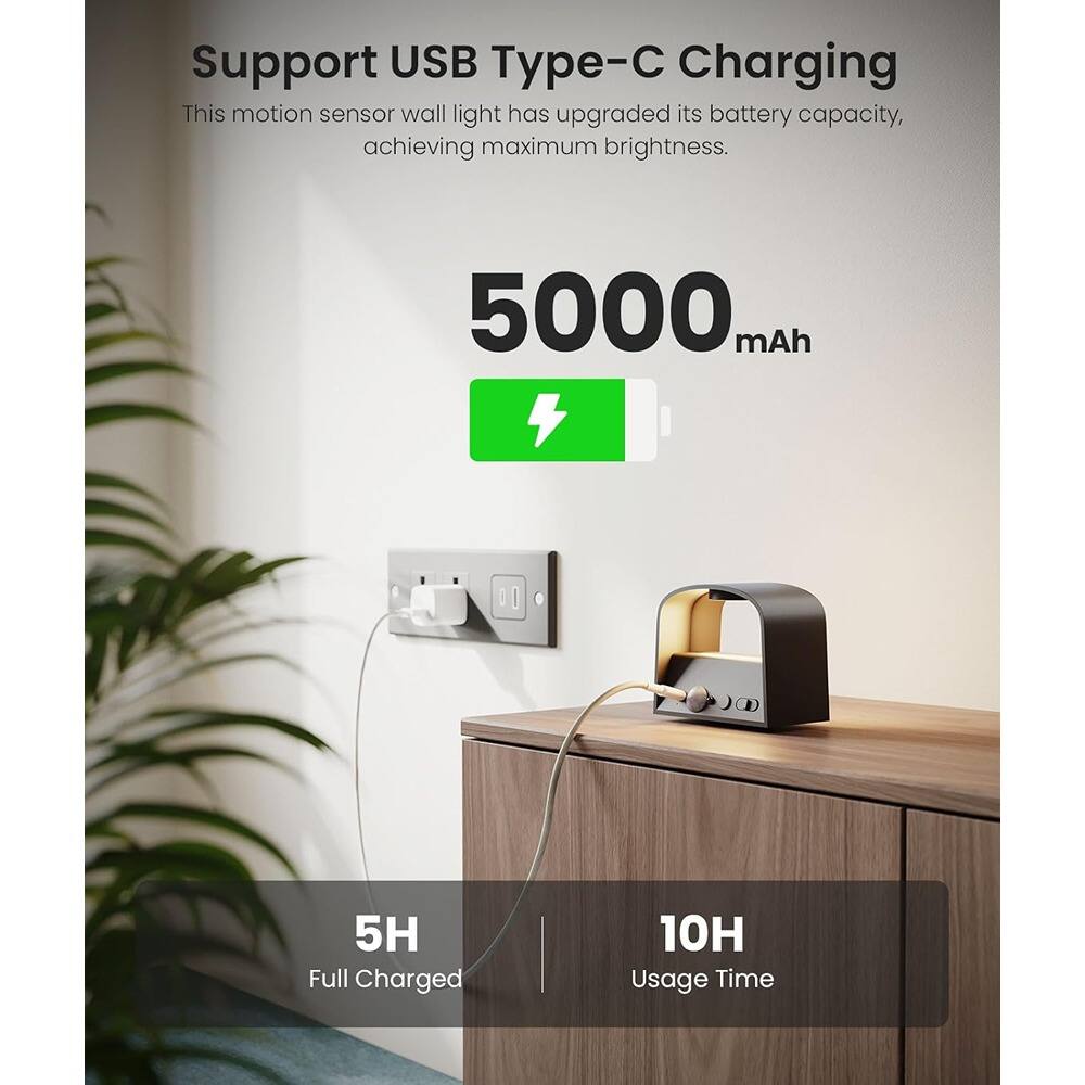 Schertz Wireless motion sensor wall light with remote control featuring ...