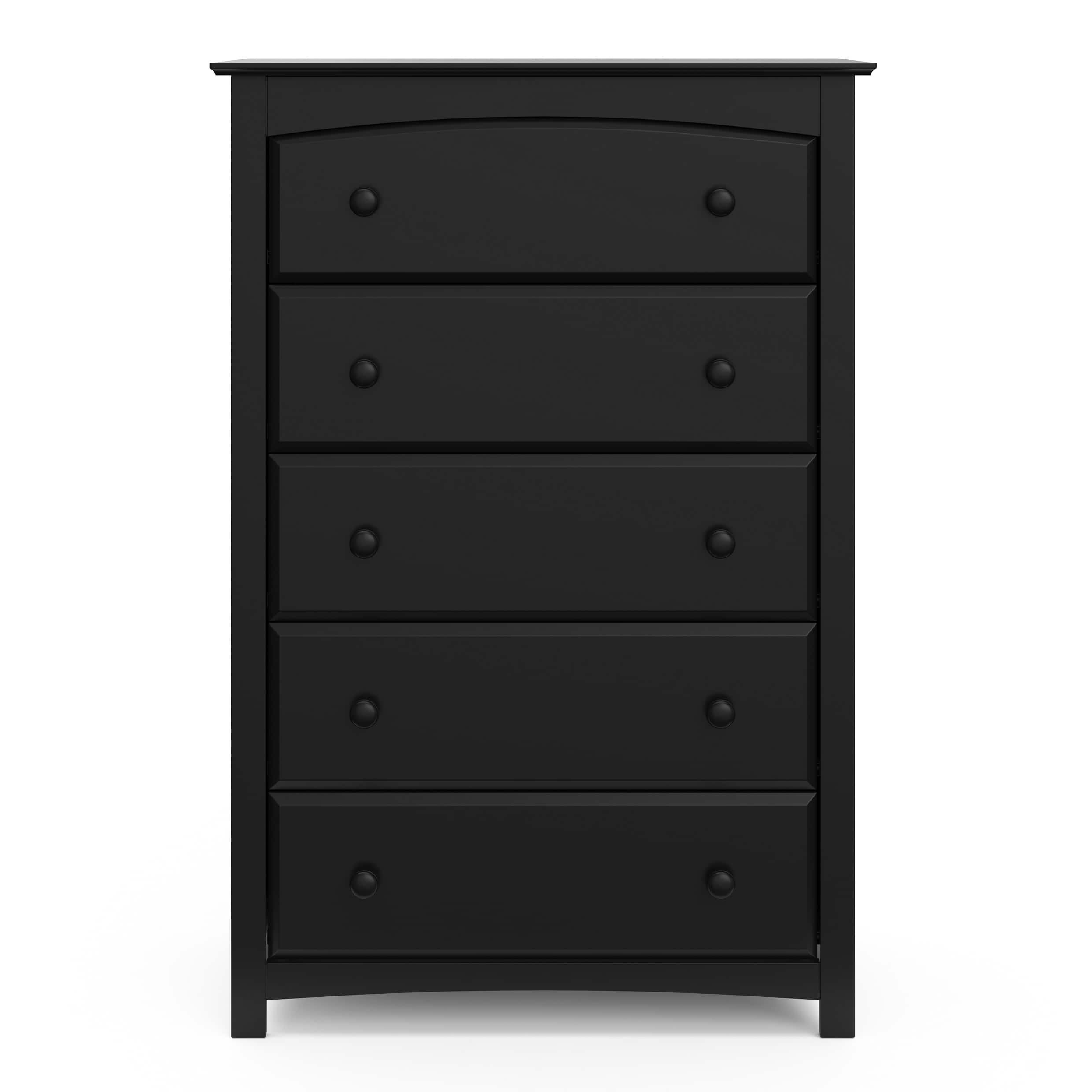 Left. Storkcraft - Kenton 5-Drawer Dresser - Black.