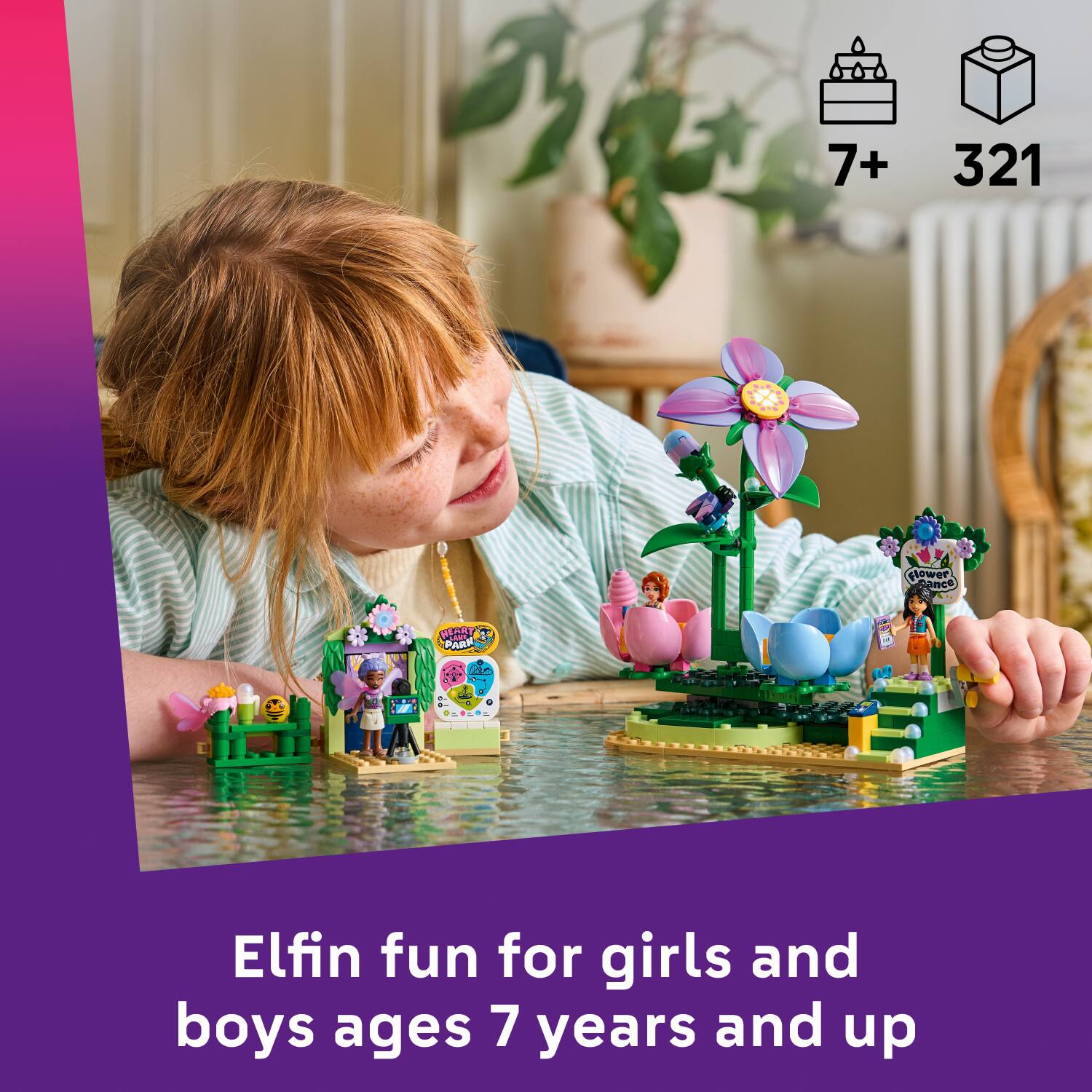 7+ 321 Flower Sance V PARF 120 i C ELO - Elfin fun for girls and boys ages 7 years and up