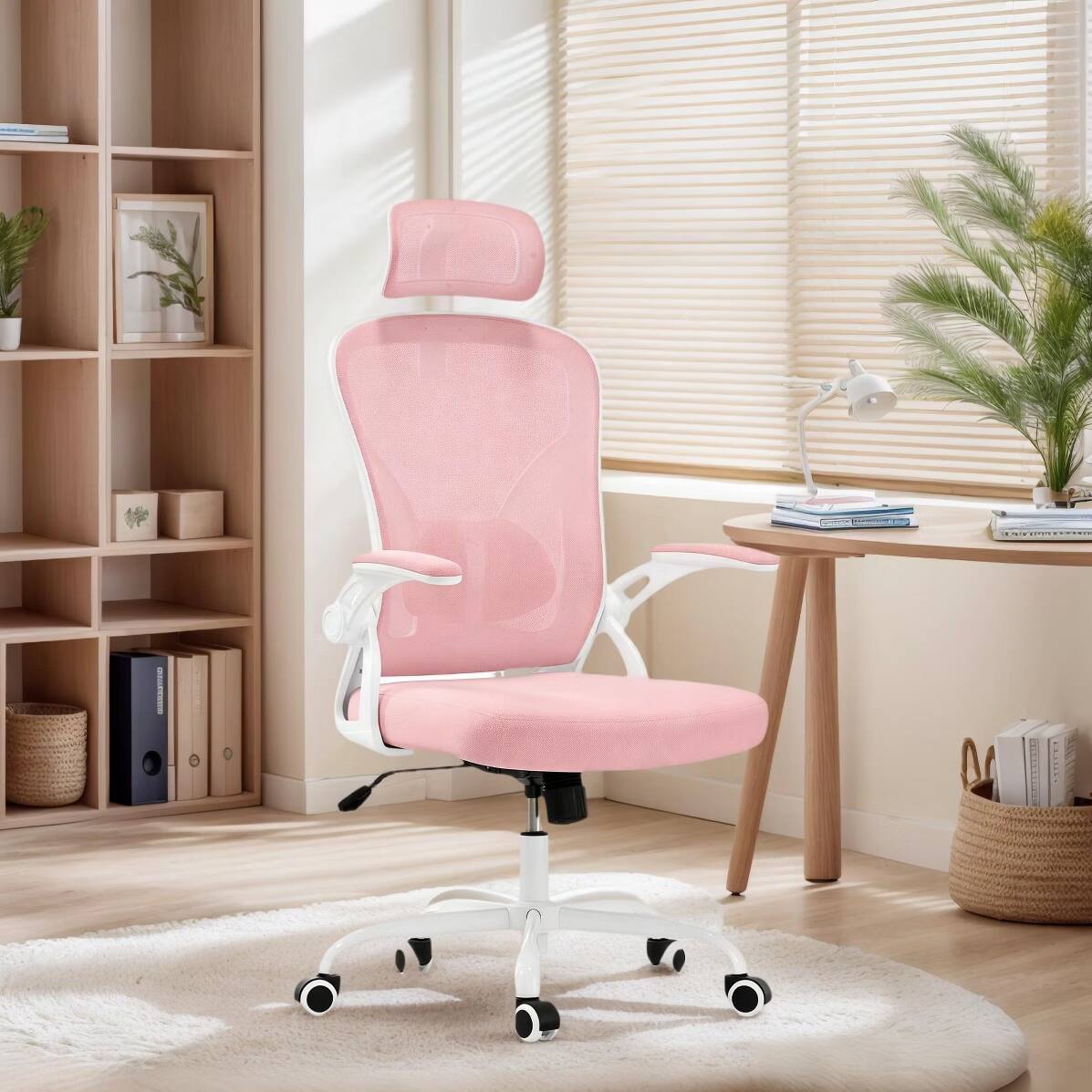 White & Pink