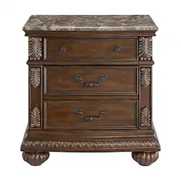 Picket House Furnishings - Concerto Nightstand with USB-C - Brown