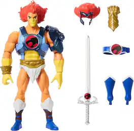 Mattel - Collectible - Masters of the Universe Origins x ThunderCats Lion-O Action Figure (He-Man, - Collectibles - Multicolor
