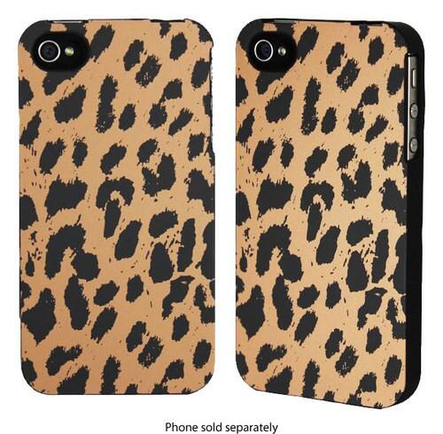 Front Standard. Sonix - Snap Case for Apple® iPhone® 4 and 4S - Cheetah.