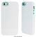 Front Standard. Sonix - Inlay Case for Apple® iPhone® 5 and 5s - White/Mint.