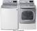 Alt View 16. LG - 9.0 Cu. Ft. 14-Cycle Steam Gas Dryer.