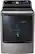 Front. LG - 9.0 Cu. Ft. 14-Cycle Steam Electric Dryer - Graphite Steel.