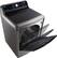 Alt View 11. LG - 9.0 Cu. Ft. 14-Cycle Steam Electric Dryer - Graphite Steel.