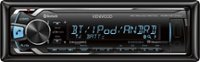 Front Zoom. Kenwood - Built-In Bluetooth - Apple® iPod®- and Satellite Radio-Ready - In-Dash Deck - Black.