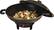 Front Standard. Aroma - 6.5-Quart Electric Nonstick Wok - Black.