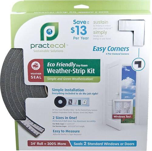 Best Buy: Practecol Weatherization Kit WINKIT-002