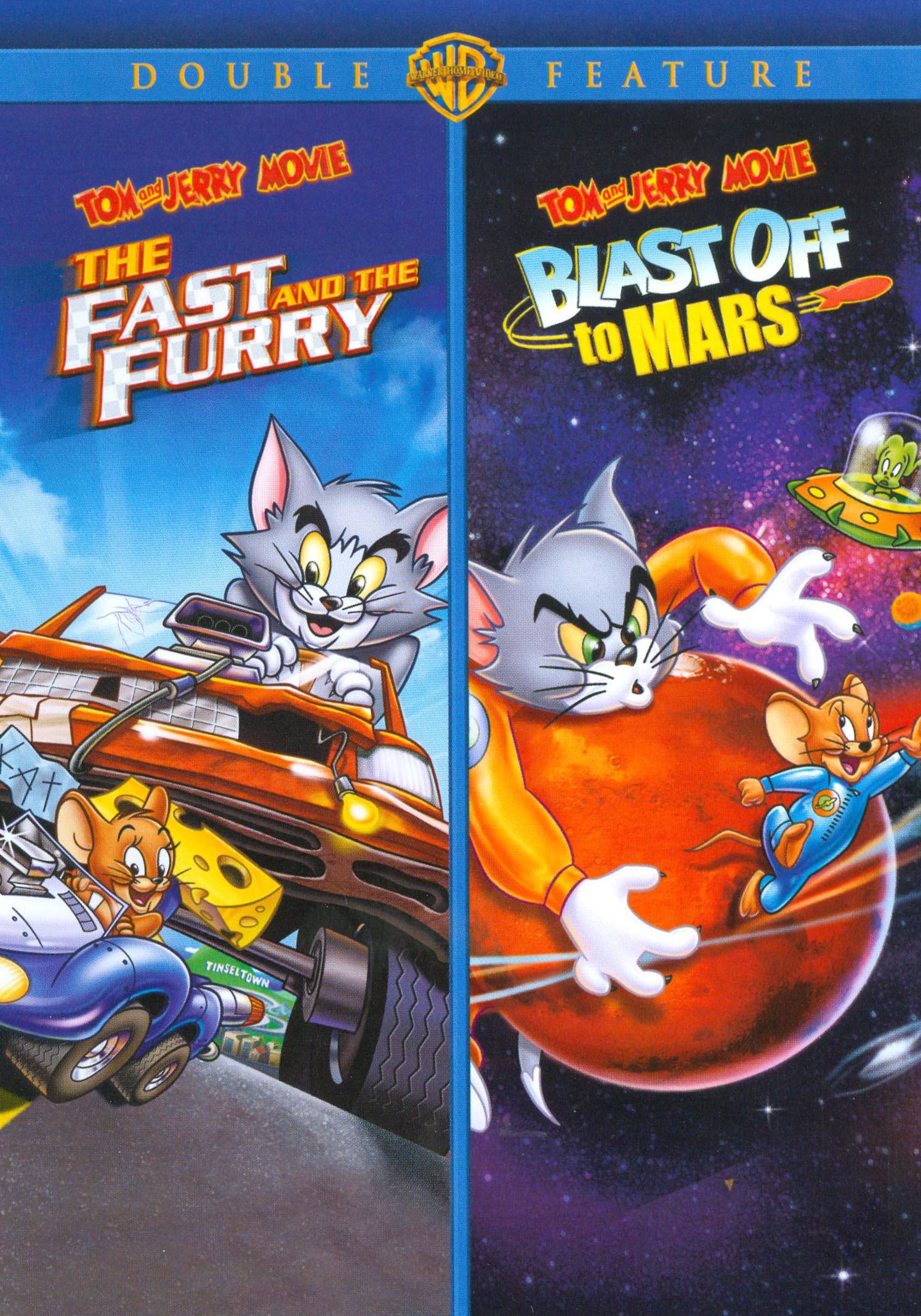 Tom and Jerry: The Fast and the Furry/Blast off to Mars DVD - Bes...