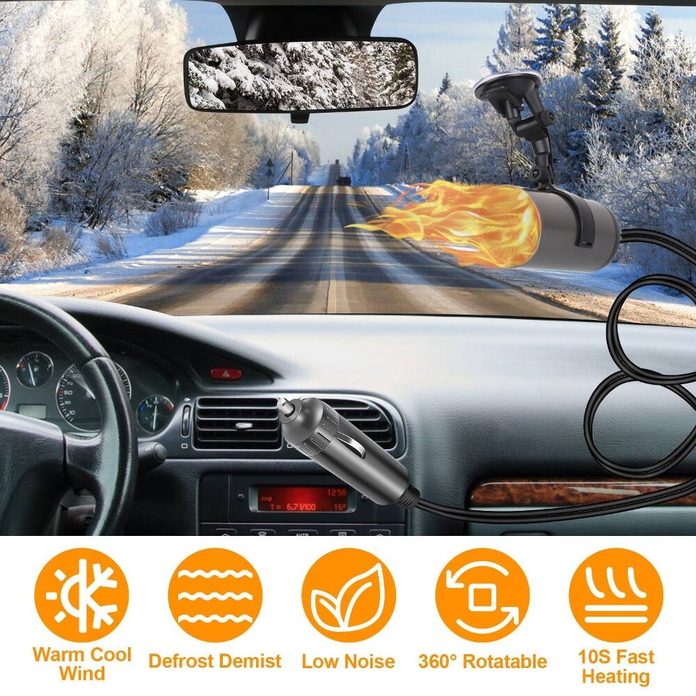 P So 5  
10 A  
12:50  
FHE  
6,71100  
16  
Warm Cool  
Defrost Demist  
Low Noise  
360° Rotatable  
10S Fast Wind Heating