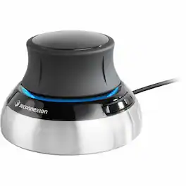 3Dconnexion - SpaceMouse Compact 3D Mouse - Wired - Black