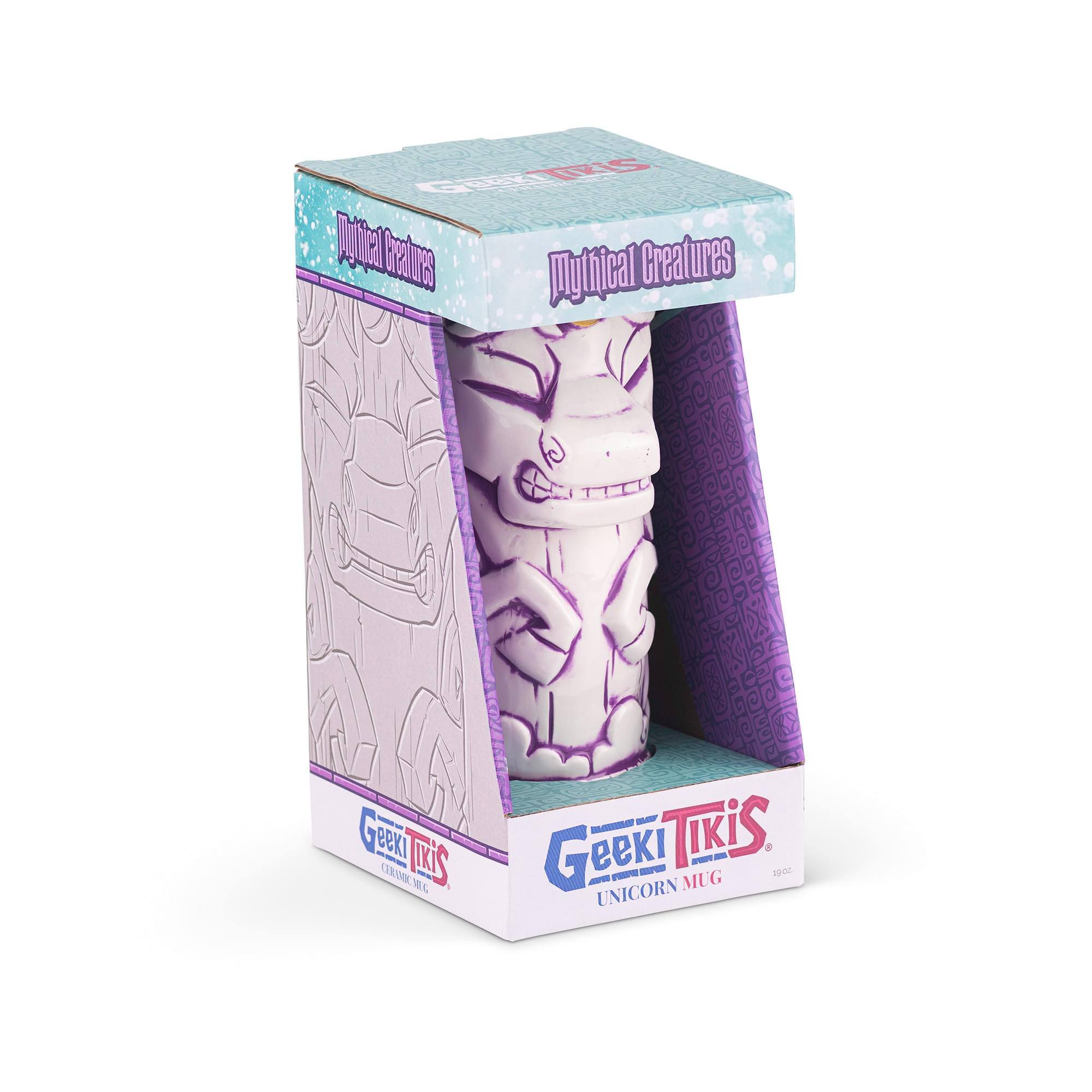 Geeki Tikis  
Mythical Creatures  
Unicorn Mug  
19 oz