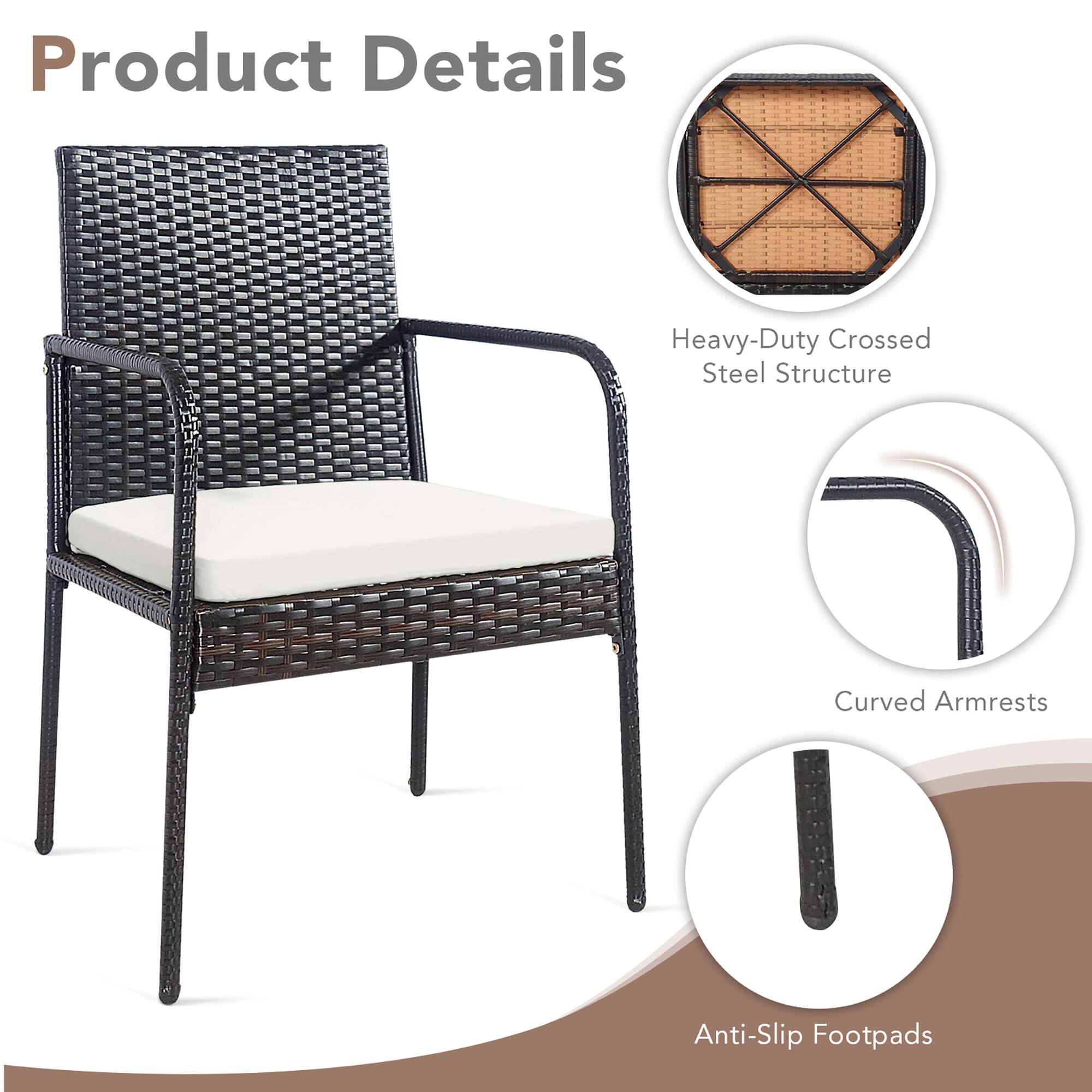 Product Details

- Heavy-Duty Crossed Steel Structure
- Curved Armrests
- Anti-Slip Footpads
