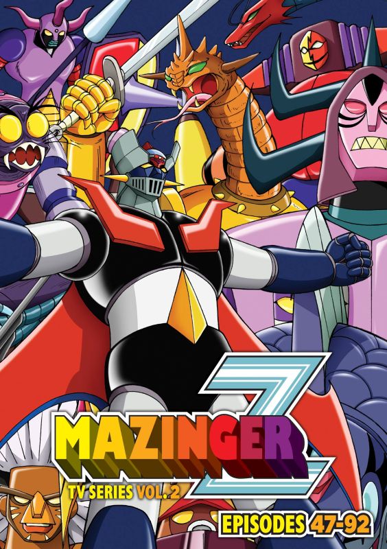 Mazinger Z: TV Series, Vol. 2 - Episodes 47-92 [6 Discs] [DVD]