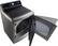 Alt View 12. LG - 9.0 Cu. Ft. 14-Cycle Steam Gas Dryer - Graphite Steel.