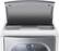 Alt View 13. LG - 9.0 Cu. Ft. 14-Cycle Steam Electric Dryer.
