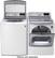 Alt View 15. LG - 9.0 Cu. Ft. 14-Cycle Steam Electric Dryer.