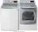 Alt View 16. LG - 9.0 Cu. Ft. 14-Cycle Steam Electric Dryer.