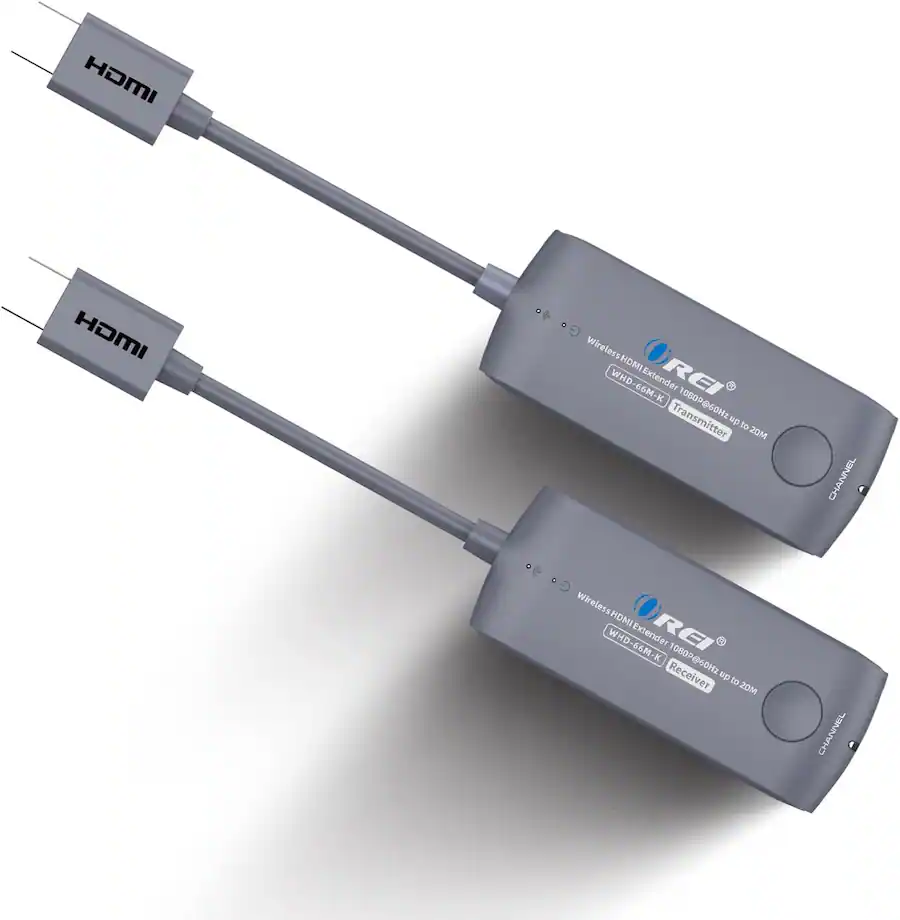 Orei Wireless HDMI Extender Transmitter & Receiver Up to 1080p@60Hz ...
