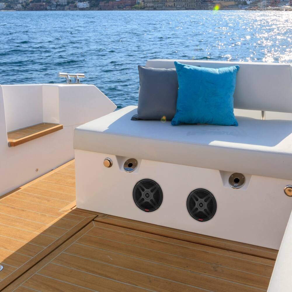 Alt View 5. Pyle - Pyle 6.5 Inch Marine Speakers - Coaxial 2-Way - None.