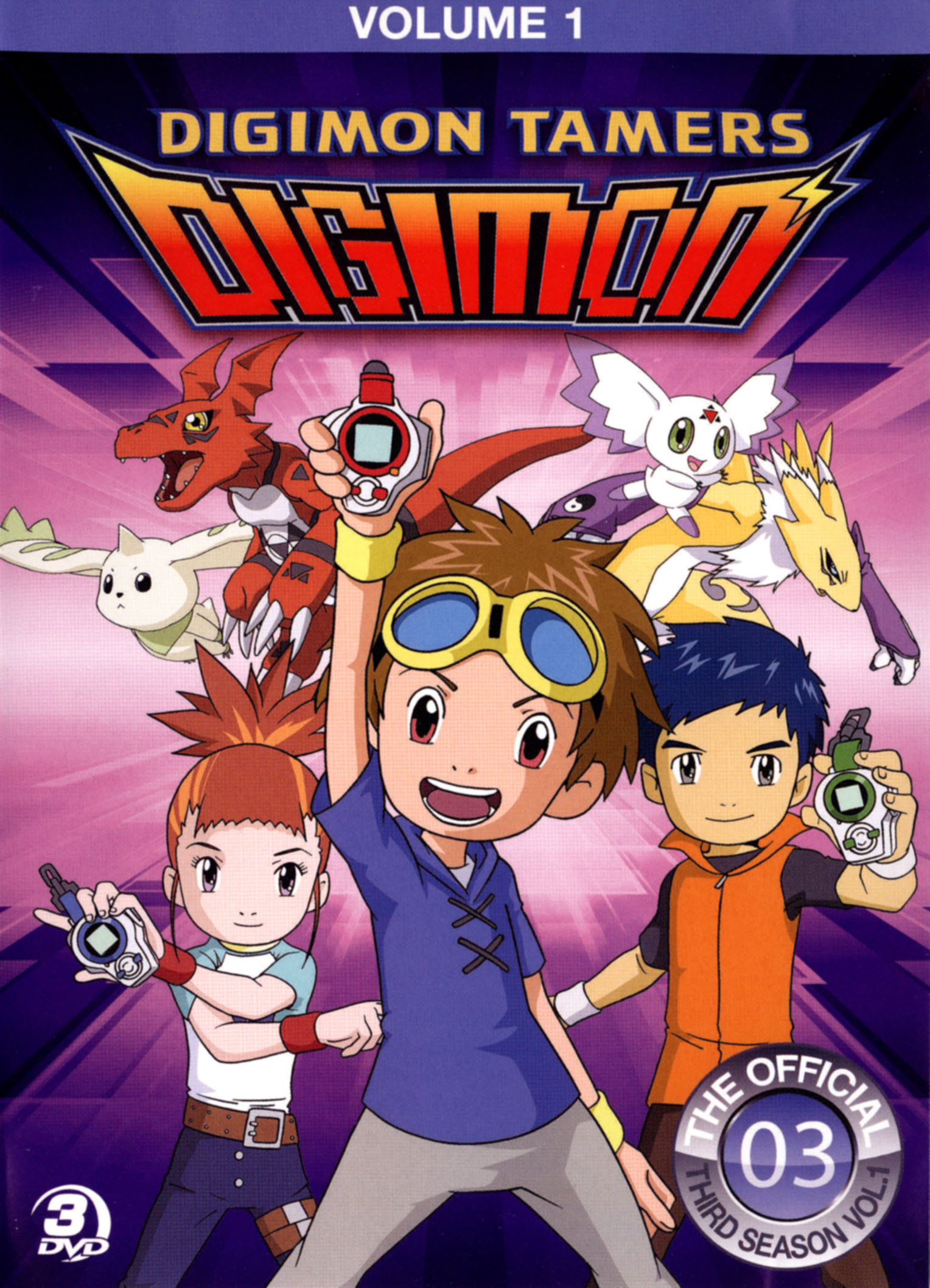 Best Buy: Digimon: Digimon Tamers The Official Third Season, Vol. 1 [3 ...