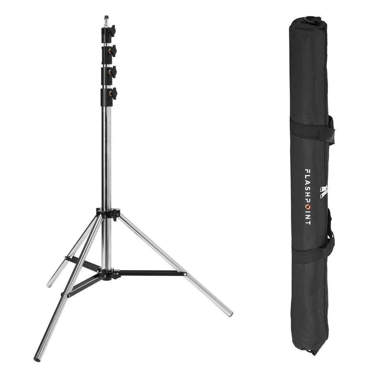 Alt View 2. Zhiyun - Zhiyun MOLUS X100 100W Bi-Color Pocket COB LED Light Combo Kit, Bundle with 9.5' Pro Air-Cushioned Light Stand.