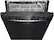 Alt View 1. Bosch - Ascenta Front Control 24" Tall Tub Built-In Dishwasher with Stainless-Steel Tub.