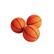 Front. Hall of Games - Hall of Games Size 3 Basketball, Indoor & Outdoor 3-pack, 7-inch Diameter Durable Rubber Ball, Perfect for Arcade Games - Orange.