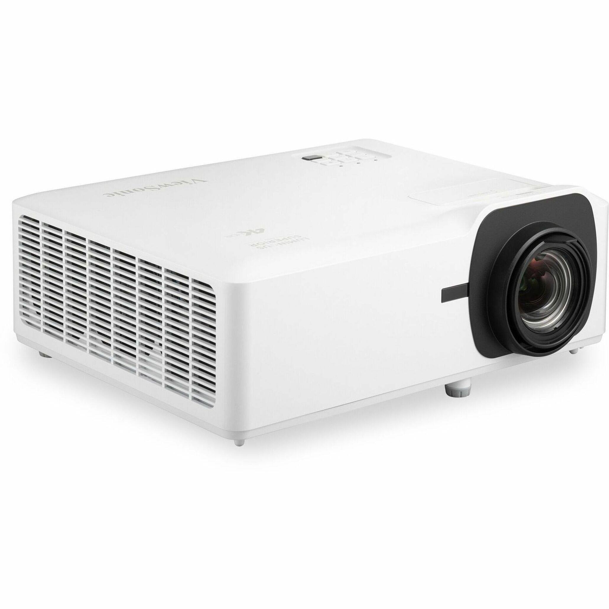 Alt View 13. ViewSonic - LS901-4K UHD 4K 5500 Lumens Laser Projector (HDMI, USB-A) - White.