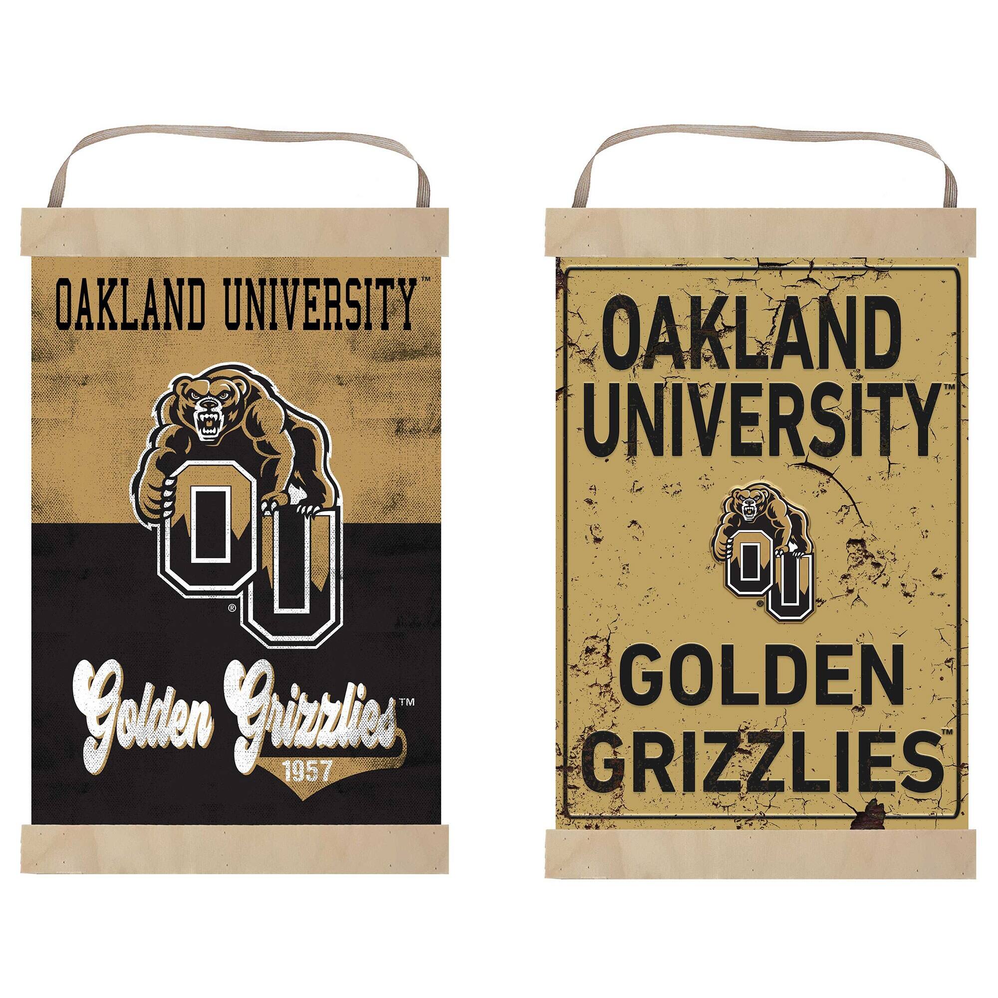 OAKLAND UNIVERSITY  
OAKLAND UNIVERSITY  
00 0 TM  
GOLDEN GRIZZLIES  
1957