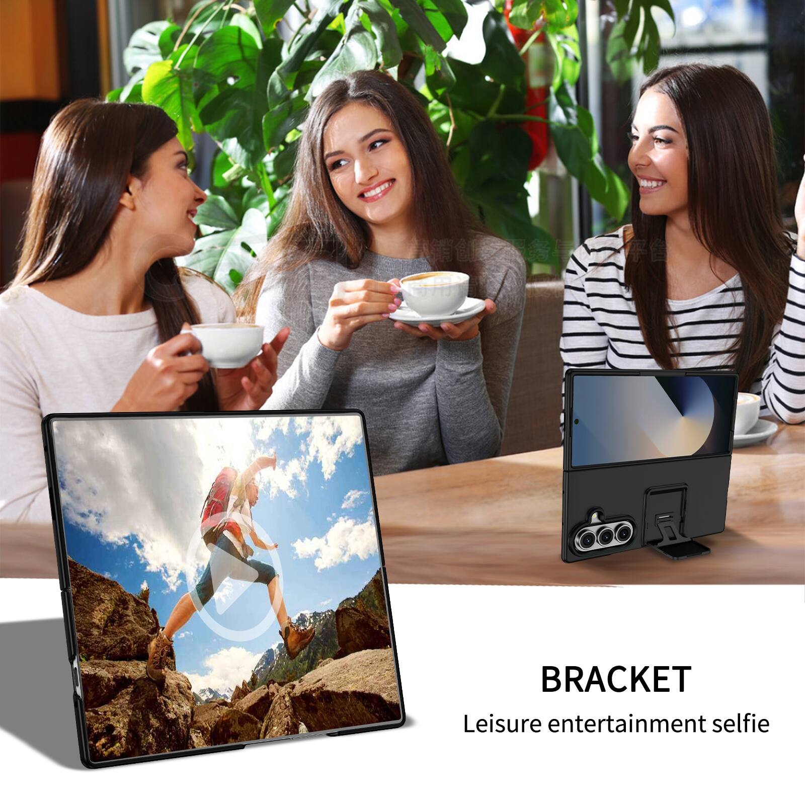 BRACKET  
Leisure entertainment selfie