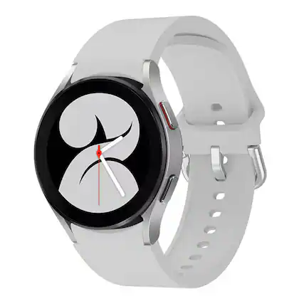 Front. StrapsCo - Sports Strap Silicone Rubber Watch Band For Samsung Galaxy Watch 7 - Blue.
