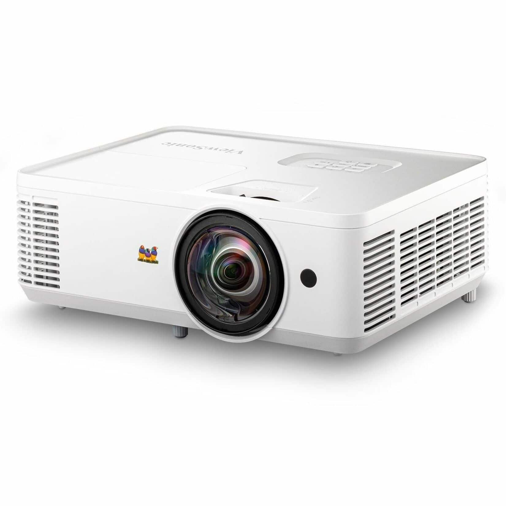 Front. ViewSonic - PS502X 4,000 ANSI Lumens XGA Short Throw Business and Education Projector - White.
