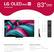 LG OLED evo AI
OLED83C5PUA
83" Class (83.5" Diag)
Dimensions (Inches W x H x D)
- 72.5 x 41.5 x 2.1 (without stand)
- 72.5 x 43.1 x 11.7 (with adjustable stand position 1)
- 72.5 x 45 x 11.7 (with adjustable stand position 2)
- 18.1" (stand footprint)
What's in the box
- Magic Remote
- Remote Control Batteries
- Quick Start Guide
- Power Cable
Stand Position 1: 43.1"
Stand Position 2: 45"
Stand Footprint: 18.1"
Height with Stand: 11.7"
