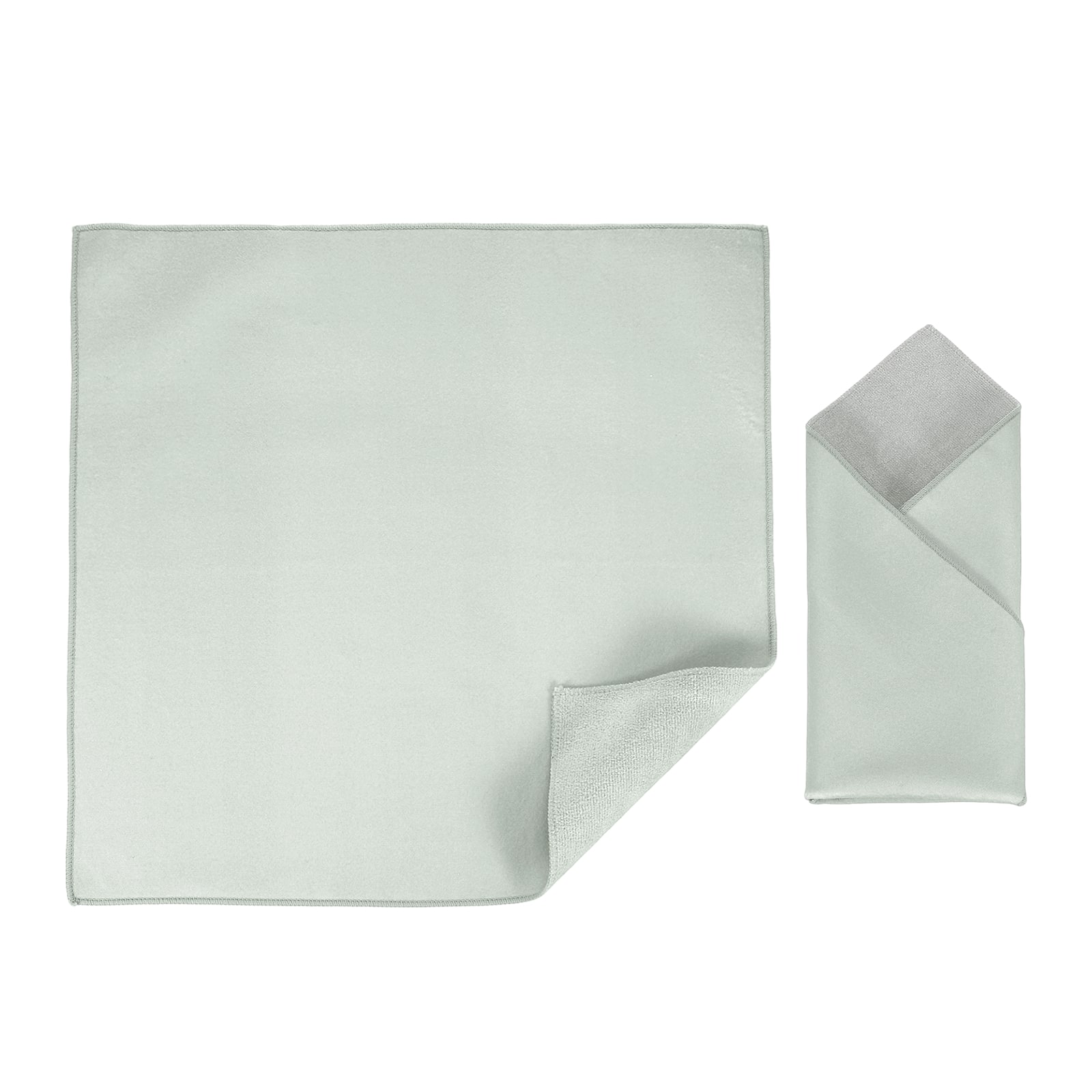 Unique Bargains - 14" x 14" Camera Protective Wrap, Magic Self-Adhesive Cloth Anti-scratch Lens Pouches for Camera Lens DSLR Phone Laptop - Gray