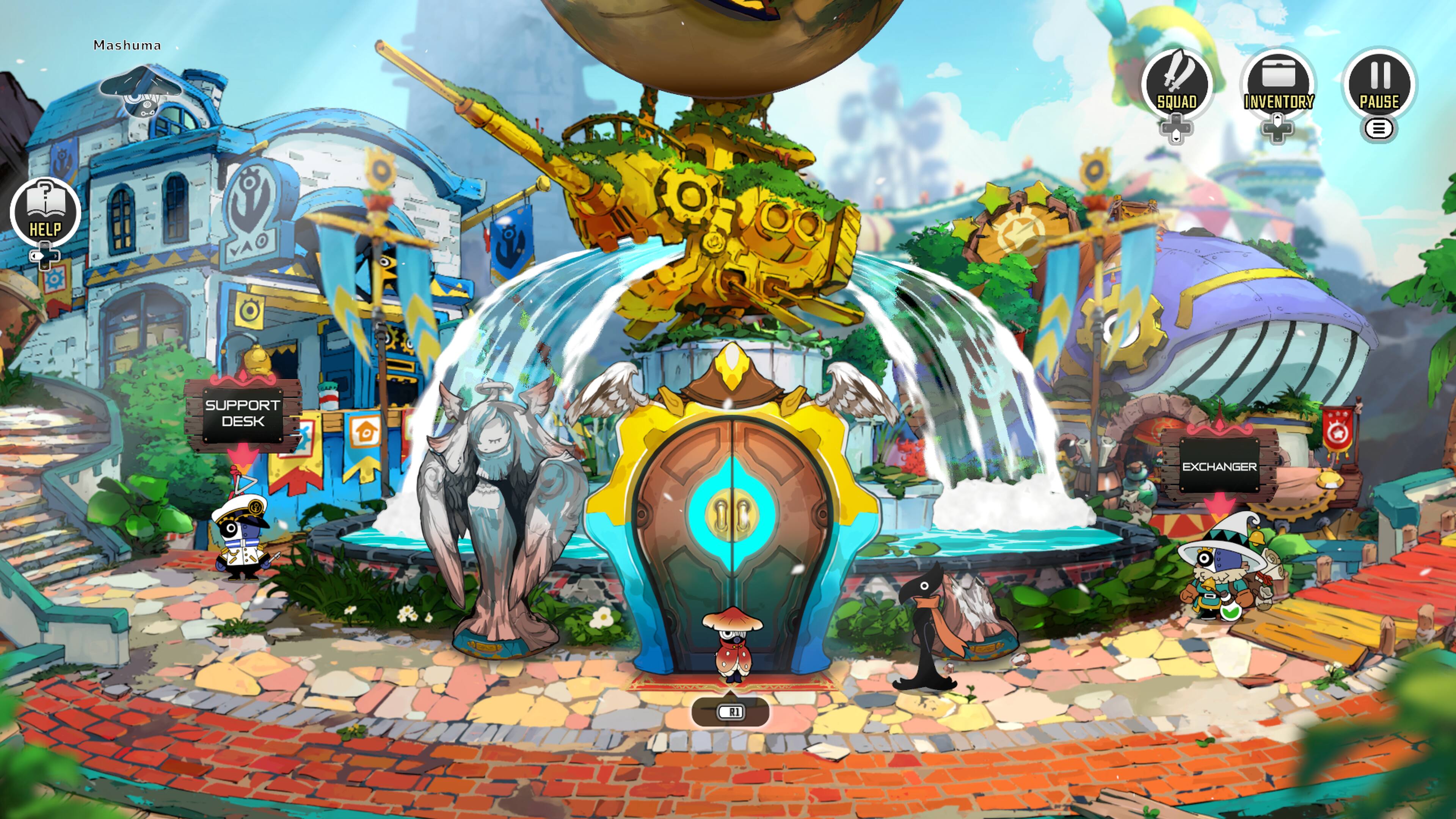 Mashuma NU SQUAD INVENTORY + PAUSE = ? HELP . VAO SUPPORT DESK EXCHANGER e RI