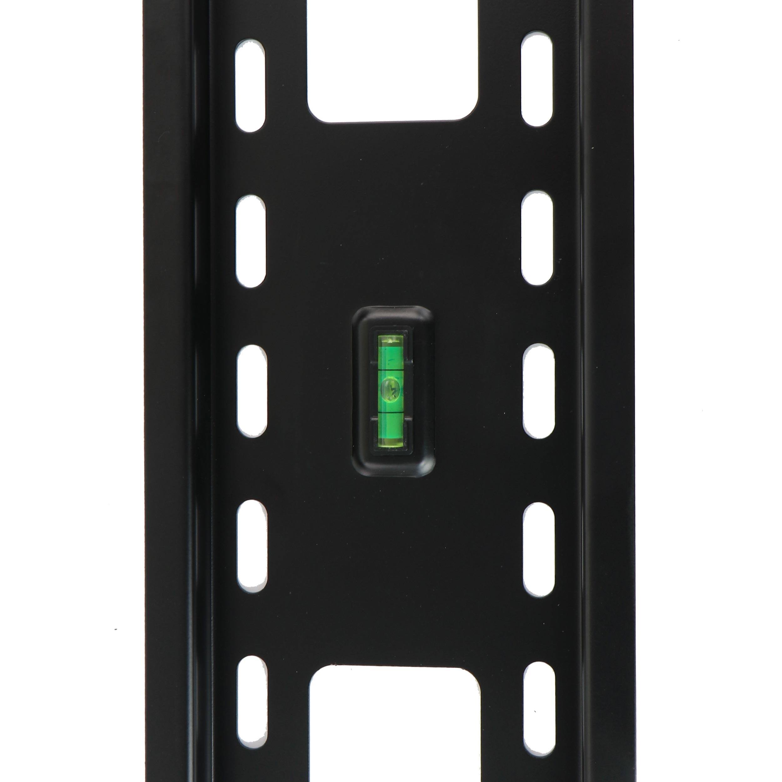 Alt View 2. MegaMounts - MegaMounts Fixed Wall Mount with Bubble Level for 37-100 Inch  LCD, LED, and Plasma Screens - Black.