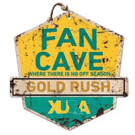 Jardine - XULA Gold Fan Cave Badge Sign - Green