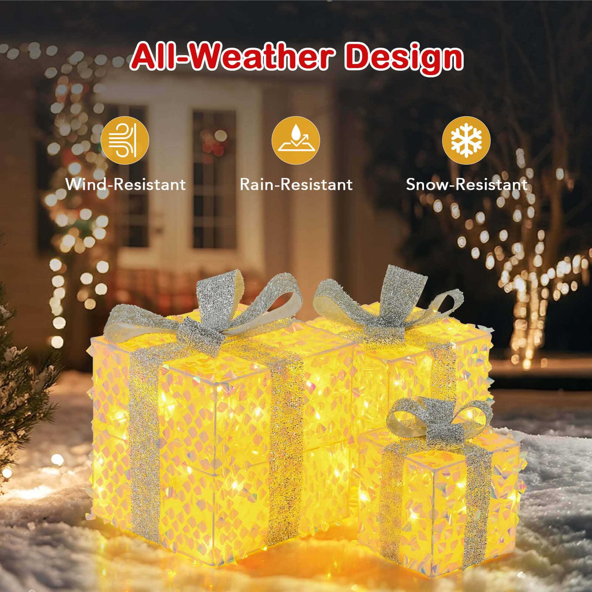 All-Weather Design: Wind-Resistant, Rain-Resistant, Snow-Resistant