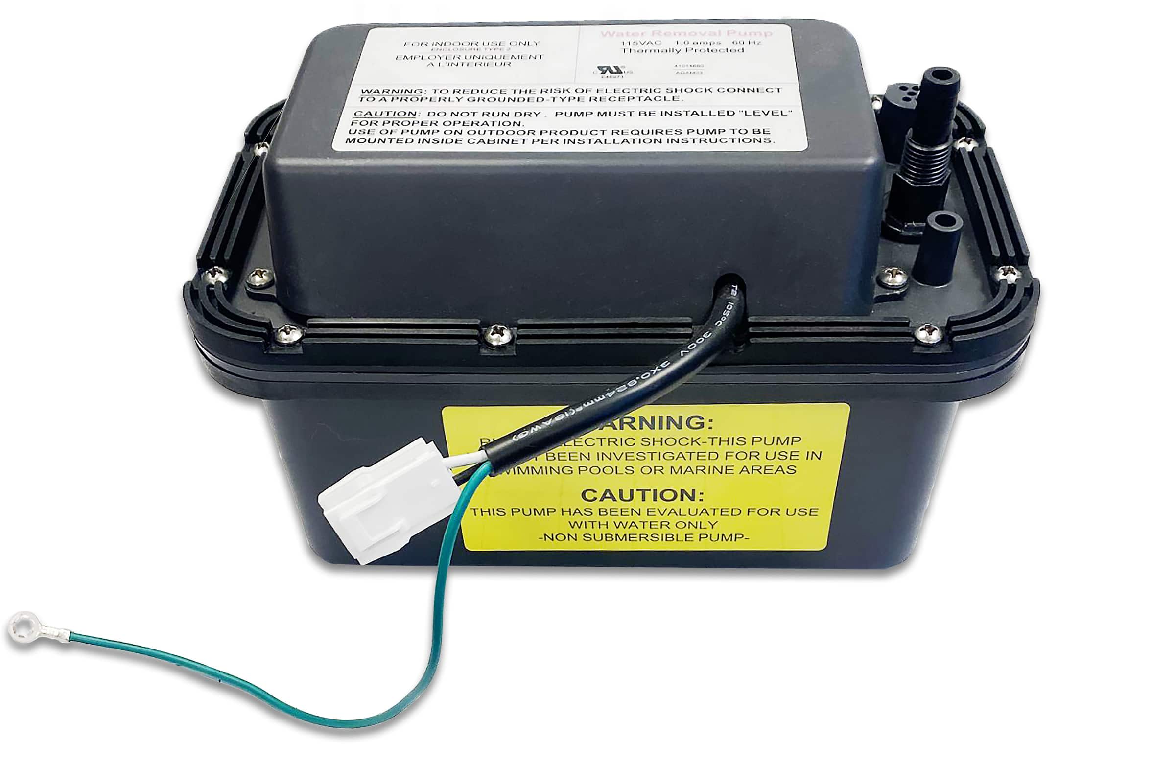 Lynx - Drain Pump for Professional LN15ICE - Black - Front_Zoom