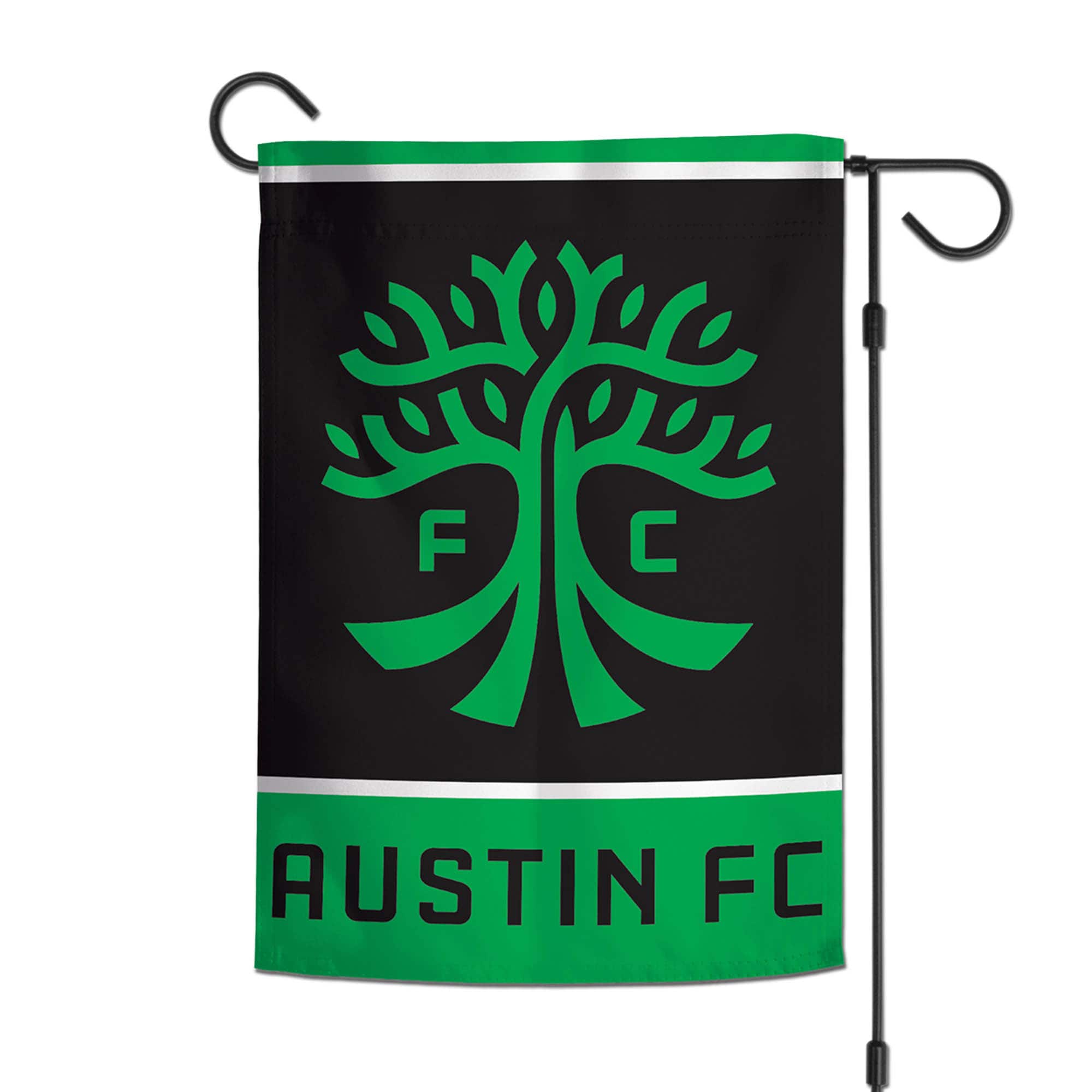 Alt View 1. WinCraft - Austin FC 2-Sided 12'' x 18'' Garden Flag - Multicolor.