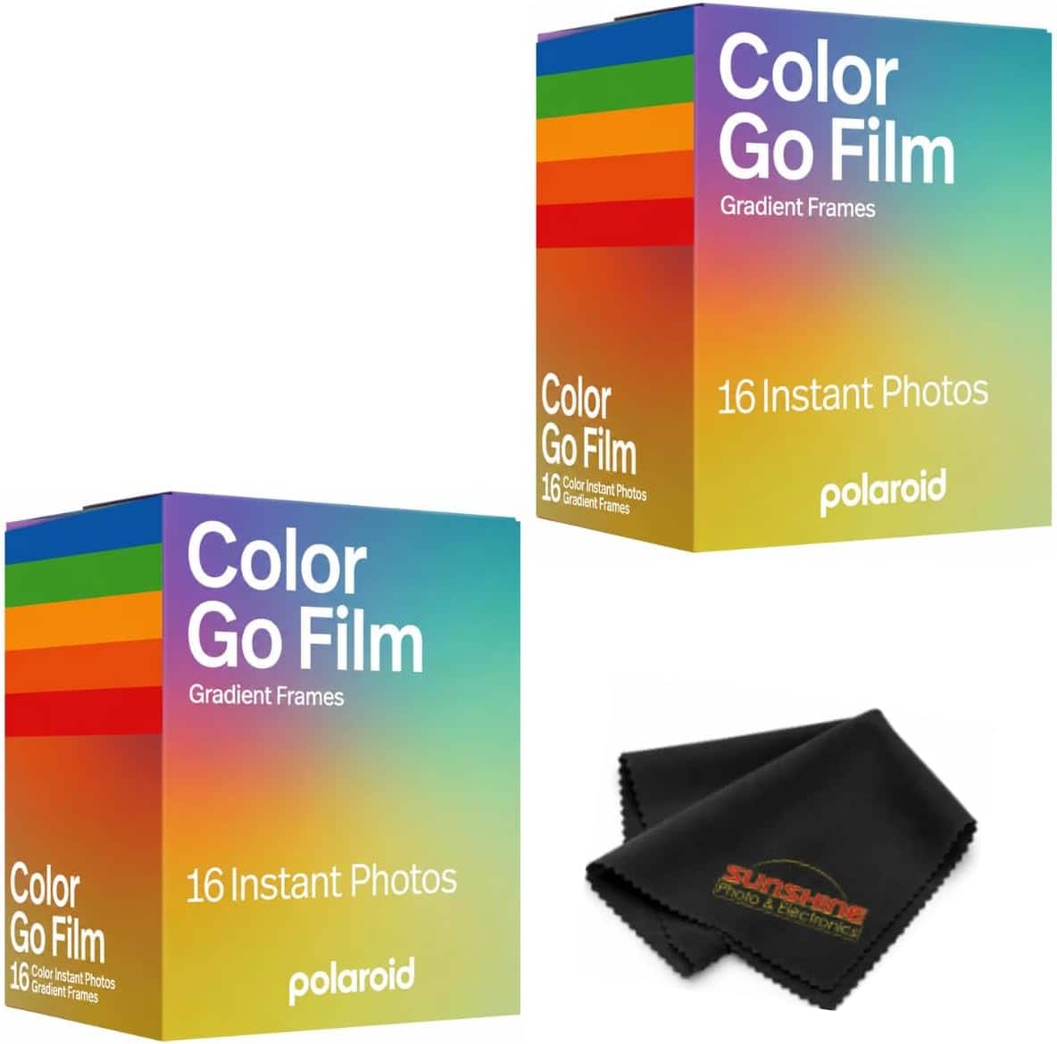 Polaroid - Go Film - Gradient Multicolor Film (2 Double Packs (32 Photos))