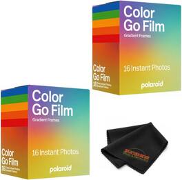 Polaroid - Go Film - Gradient Multicolor Film (2 Double Packs (32 Photos))